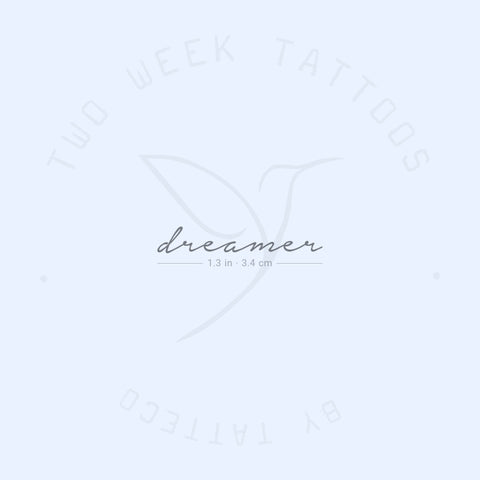 Dreamer Semi-Permanent Tattoo - Set of 2