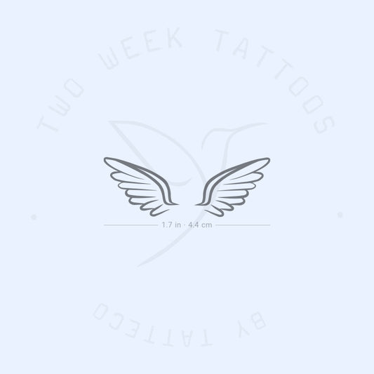 Wing Couple Semi-Permanent Tattoo - Set of 2