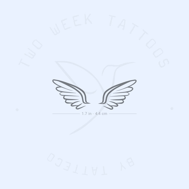 Wing Couple Semi-Permanent Tattoo - Set of 2