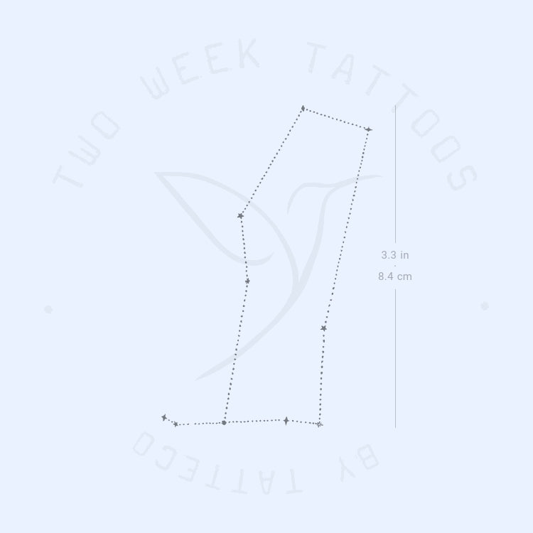 Gemini Dots Semi-Permanent Tattoo - Set of 2