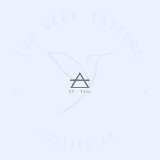 Transcend Symbol Semi-Permanent Tattoo - Set of 2