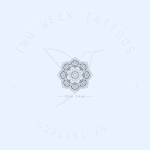 Mandala Semi-Permanent Tattoo - Set of 2