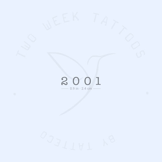 2001 Semi-Permanent Tattoo - Set of 2