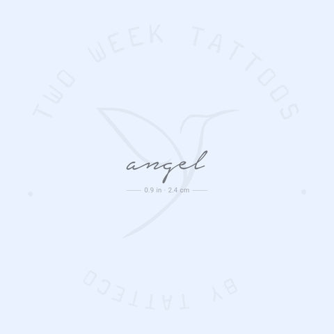 Angel Semi-Permanent Tattoo - Set of 2