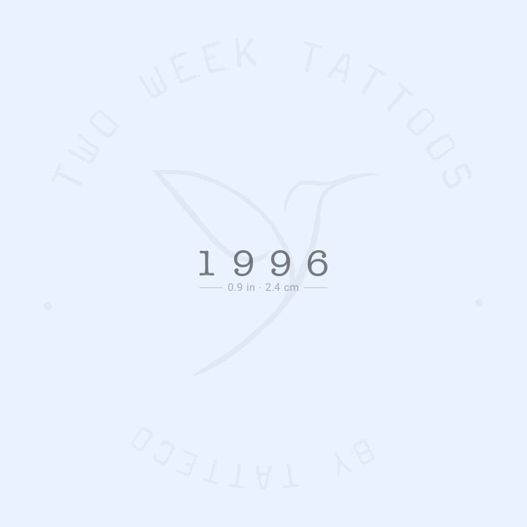 1996 Semi-Permanent Tattoo - Set of 2
