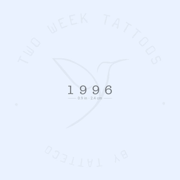 1996 Semi-Permanent Tattoo - Set of 2