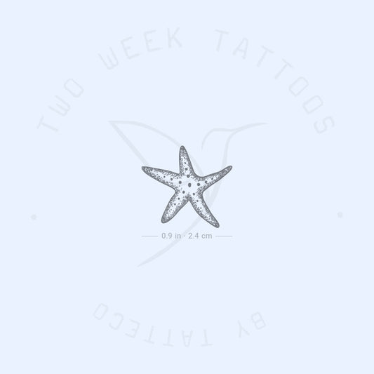 Tatuaje semipermanente de estrella de mar - Juego de 2