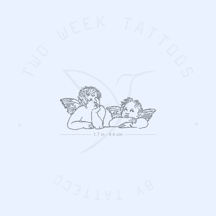 Putti Semi-Permanent Tattoo - Set of 2