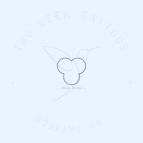 Trefoil Semi-Permanent Tattoo - Set of 2