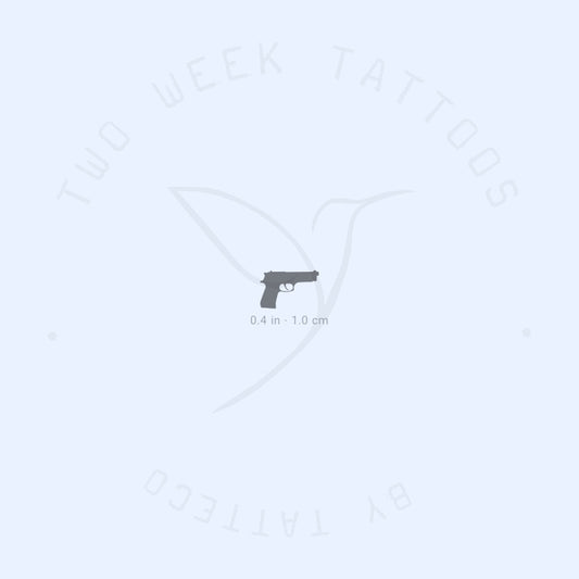 Tatuaje semipermanente Tiny Gun - Juego de 2