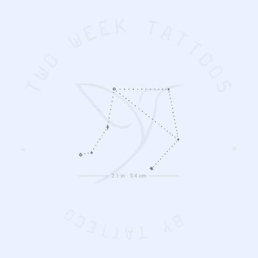Tatuaje semipermanente de puntos de Libra - Juego de 2