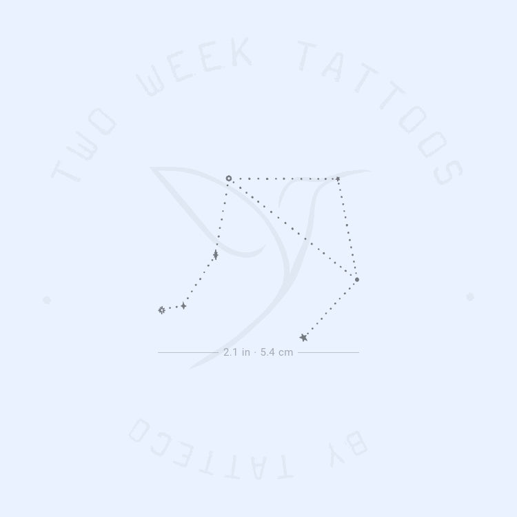 Libra Dots Semi-Permanent Tattoo - Set of 2