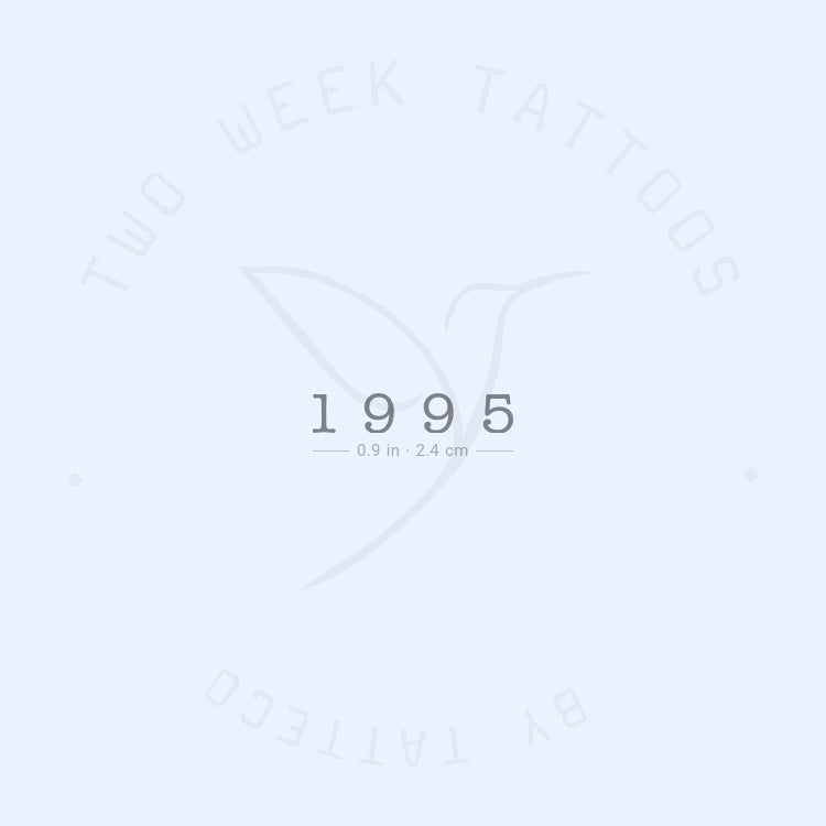 1995 Semi-Permanent Tattoo - Set of 2