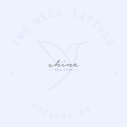 Tatuaje semipermanente Shine - Juego de 2