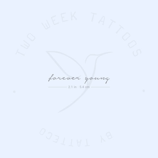 Tatuaje semipermanente Forever Young - Juego de 2