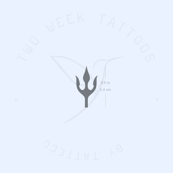 Trident Semi-Permanent Tattoo - Set of 2