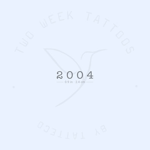 2004 Semi-Permanent Tattoo - Set of 2