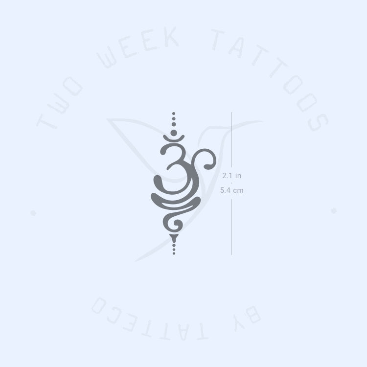 Breathe OM Semi-Permanent Tattoo - Set of 2