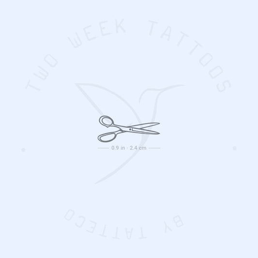 Tijeras para tatuajes semipermanentes - Juego de 2