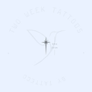 Star Of Bethlehem Semi-Permanent Tattoo - Set of 2