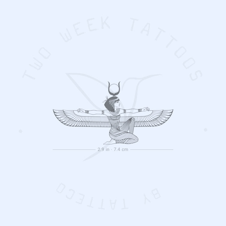 Tatuaje semipermanente de Isis - Juego de 2