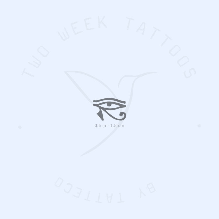 Little Eye Of Horus Semi-Permanent Tattoo - Set of 2