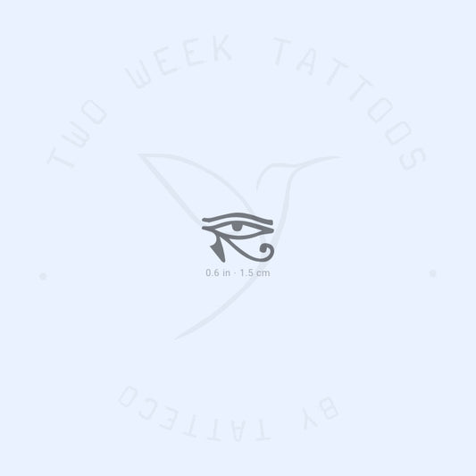 Tatuaje semipermanente del Ojo de Horus (juego de 2)