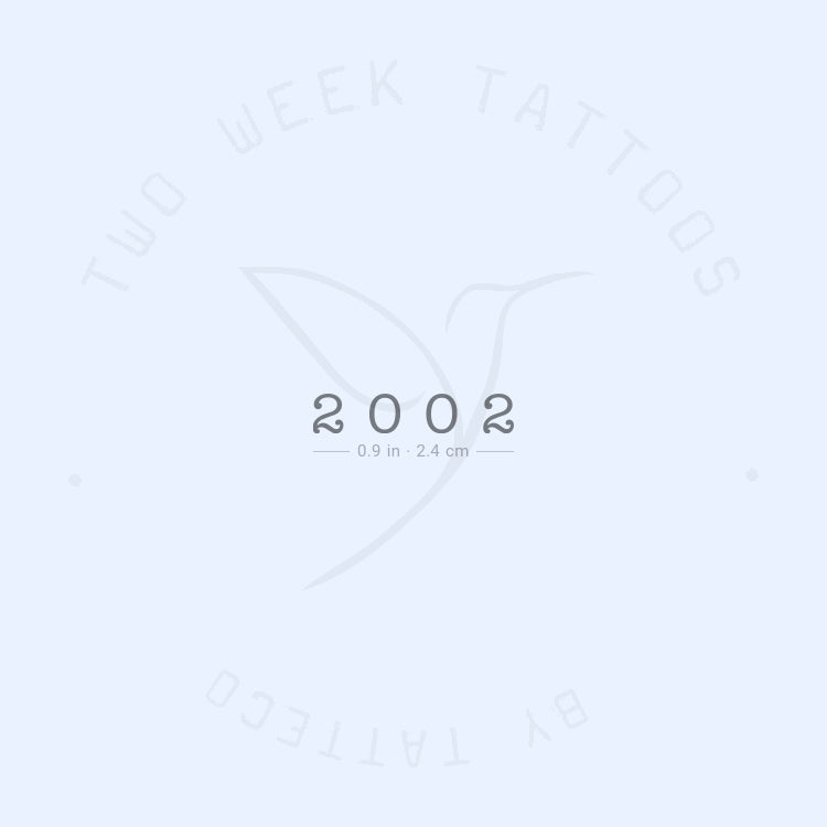 Tatuaje semipermanente 2002 - Juego de 2