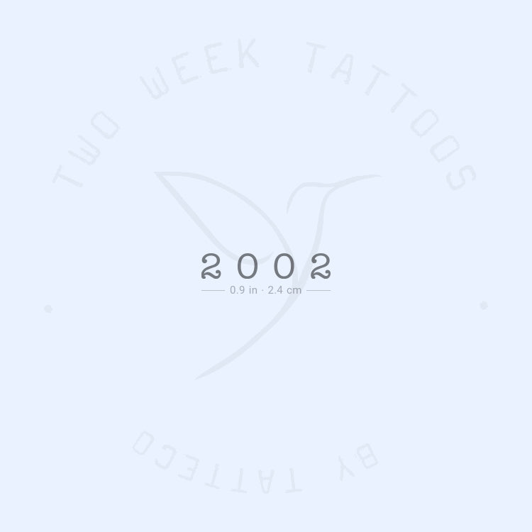 2002 Semi-Permanent Tattoo - Set of 2