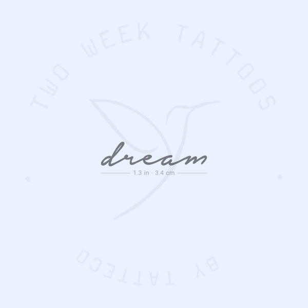 Dream Semi-Permanent Tattoo - Set of 2