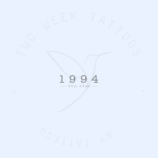 1994 Semi-Permanent Tattoo - Set of 2