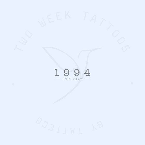 1994 Semi-Permanent Tattoo - Set of 2