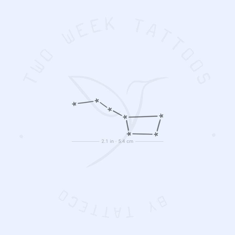 Big Dipper Semi-Permanent Tattoo - Set of 2