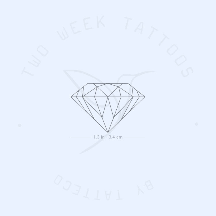 Diamond Semi-Permanent Tattoo - Set of 2