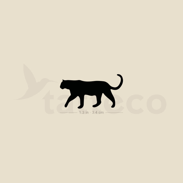 Tatuaje temporal de pantera negra (juego de 3)