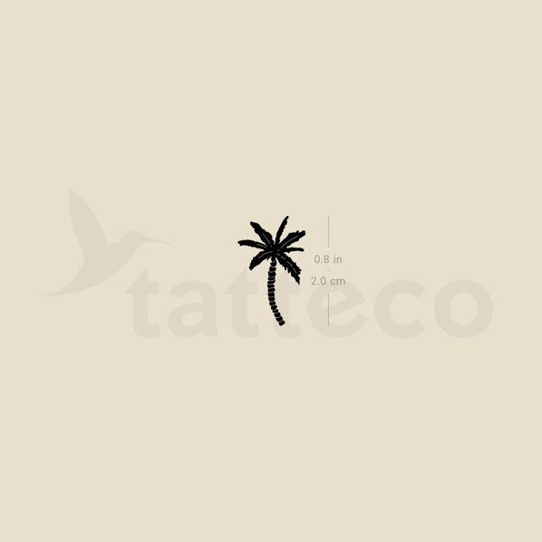 Palm Temporary Tattoo - Set of 3