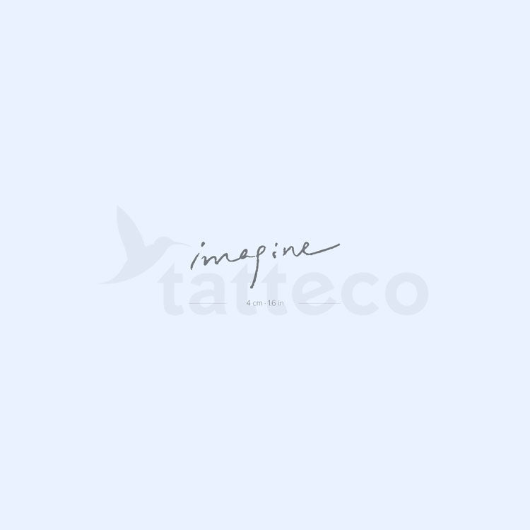 Tatuaje semipermanente Imagine - Juego de 2