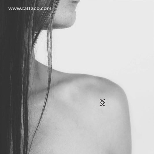 Ingwaz Temporary Tattoo - Set of 3