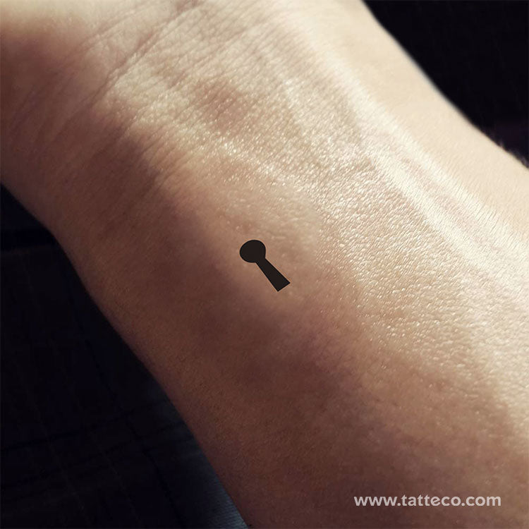 Keyhole Temporary Tattoo (Set of 3)