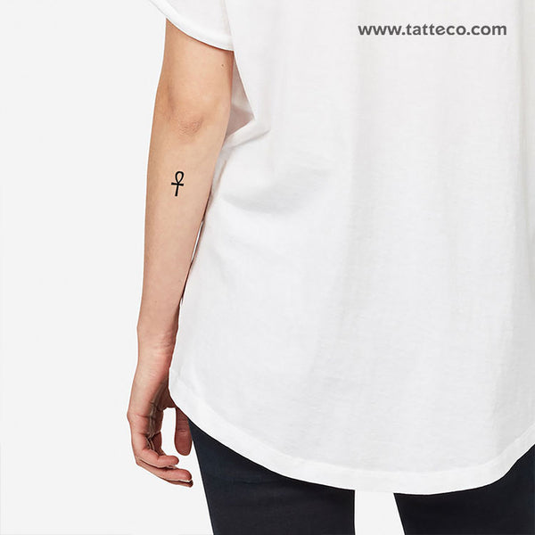 Ankh Symbol Temporary Tattoo - Set of 3