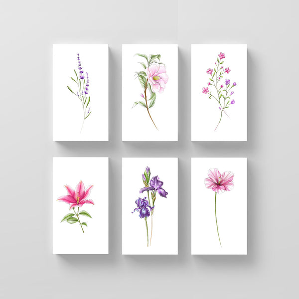 Floral Temporary Tattoo Set by Mini Lau