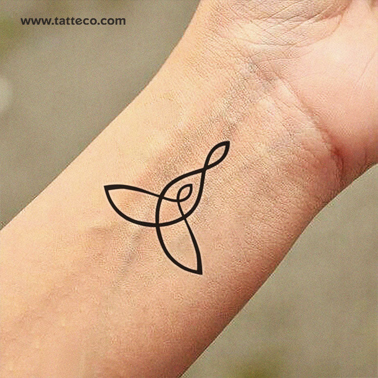 Mother Child Symbol Temporary Tattoo - Set of 3