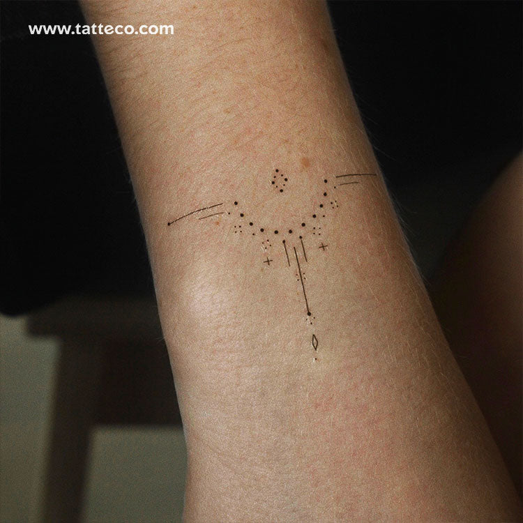 Ornamental Temporary Tattoo by Harmlessberry - Set of 3