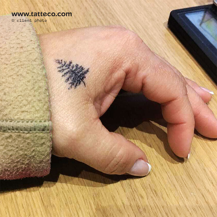 Small Pine Tree 2-Week Temporary Tattoo - Set of 2