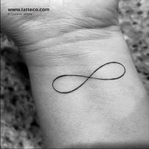 Infinity Symbol Semi-Permanent Tattoo - Set of 2