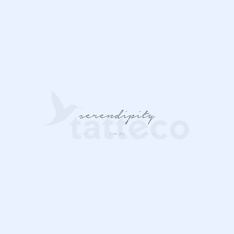 Tatuaje semipermanente Serendipity - Juego de 2