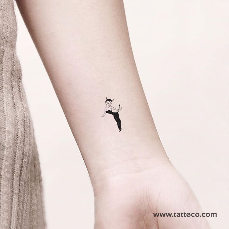 She-Devil Temporary Tattoo - Set of 3
