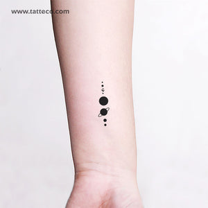 Moon in the Night Sky with Stars Space Astronomy Temporary Tattoo Water  Resistant Fake Body Art Set Collection | Michaels