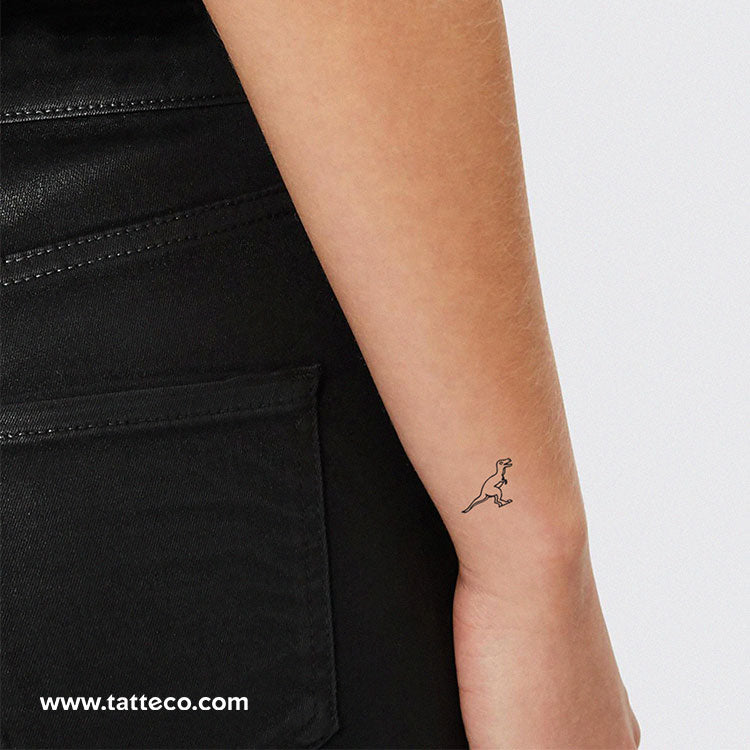 T-Rex Temporary Tattoo - Set of 3
