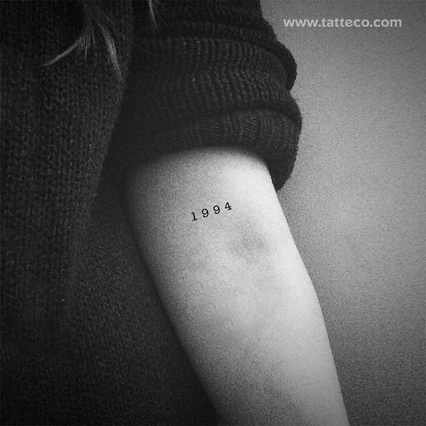 1994 Temporary Tattoo - Set of 3